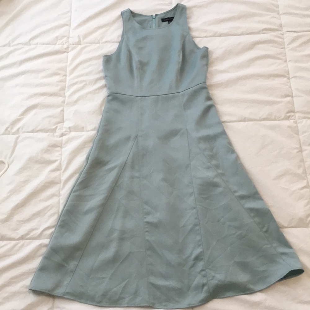 Sage green dress